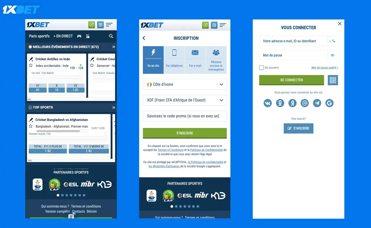 1xBet Côte d'Ivoire ouvre sa plateforme de paris sur le football, y compris les ligues populaires